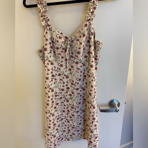 NASTY GAL FLORAL MINI DRESS